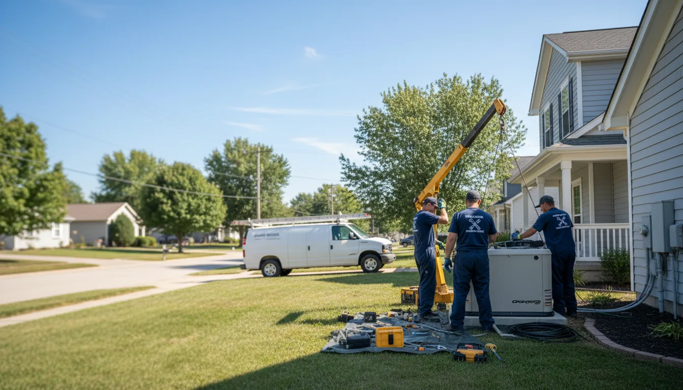 Generator Installation in Rossville, IL near me